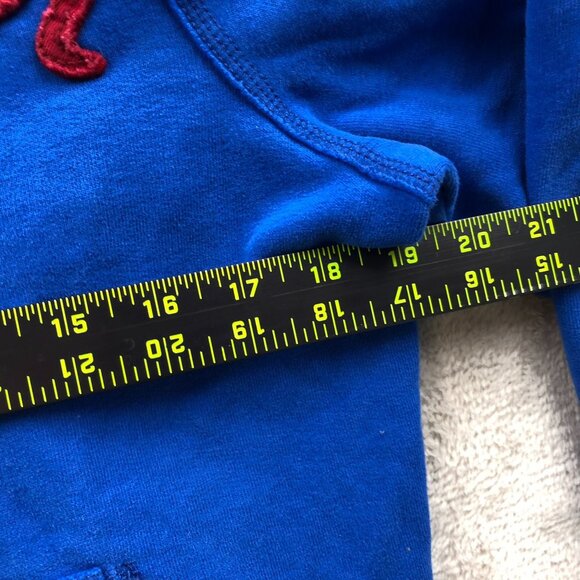 Hollister Boys Hoodie Sweatshirt 180 Youth Zip Up Surf Finals Blue Embroidered - Picture 3 of 10